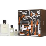 Edt Spray 3.3 Oz & Hair And Body Shower Gel 1.35 Oz & Edt 0.17 Oz Mini - Terre D'Hermes By Hermes