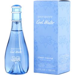 Edt Spray 3.3 Oz (Street Fighter Champion Edition) - Cool Water Summer By Davidoff