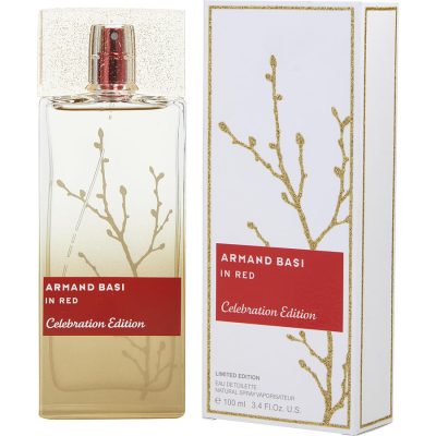 Edt Spray 3.4 Oz (2017 Limited Edition) - Armand Basi In Red Celebration Edition By Armand Basi