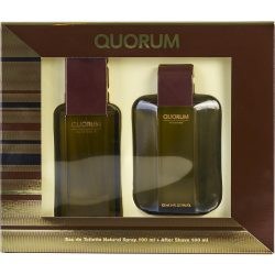 Edt Spray 3.4 Oz & Aftershave 3.4 Oz - Quorum By Antonio Puig