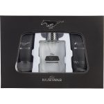 Edt Spray 3.4 Oz & Aftershave Balm 3.4 Oz & Shower Gel 3.4 Oz - Mustang By Estee Lauder