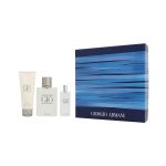 Edt Spray 3.4 Oz & All Over Shampoo 2.5 Oz & Edt Pray 0.5 Oz - Acqua Di Gio By Giorgio Armani