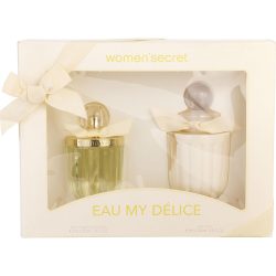 Edt Spray 3.4 Oz & Body Lotion 6.7 Oz - Women'Secret Eau My Delice By Women' Secret
