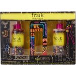 Edt Spray 3.4 Oz & Body Lotion 8.4 Oz & Fragrance Mist 8.4 Oz - Fcuk Late Night By French Connection