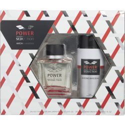 Edt Spray 3.4 Oz & Deodorant Spray 5 Oz - Power Of Seduction By Antonio Banderas