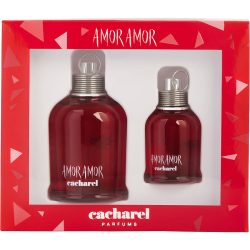 Edt Spray 3.4 Oz & Edt Spray 1 Oz - Amor Amor By Cacharel