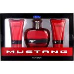 Edt Spray 3.4 Oz & Hair And Body Wash 3.4 Oz & Aftershave Balm 3.4 Oz - Ford Mustang Red By Estee Lauder