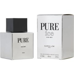 Edt Spray 3.4 Oz - Karen Low Pure Ice By Karen Low