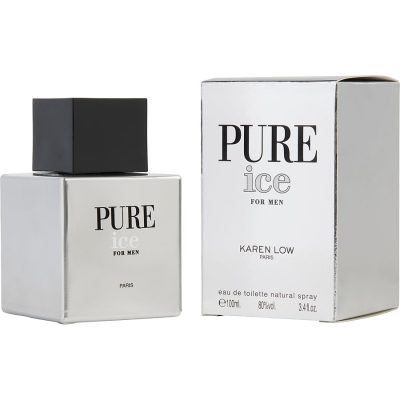Edt Spray 3.4 Oz - Karen Low Pure Ice By Karen Low