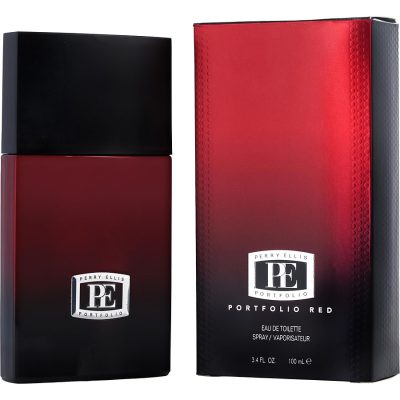 Edt Spray 3.4 Oz - Portfolio Red By Perry Ellis
