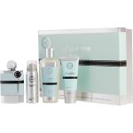 Edt Spray 3.4 Oz & Shower Gel 3.4 Oz & Perfume Body Spray 1.7 Oz & Shampoo 8.4 Oz - Armaf Blue Homme By Armaf