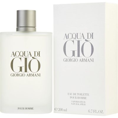 Edt Spray 6.7 Oz - Acqua Di Gio By Giorgio Armani