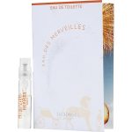 Edt Spray Vial On Card - Eau Des Merveilles By Hermes