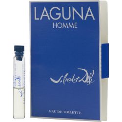 Edt Vial On Card - Laguna By Salvador Dali