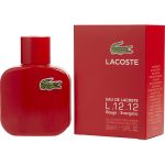 Energetic Edt Spray 1.6 Oz - Lacoste Eau De Lacoste L.12.12 Rouge By Lacoste