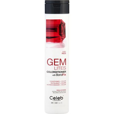 Gem Lites Colorditioner With Bondfix Ruby 8.25 Oz - Celeb Luxury By Celeb Luxury