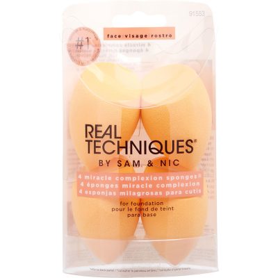 Miracle Complexion Sponge --4Pcs - Real Techniques By Real Techniques