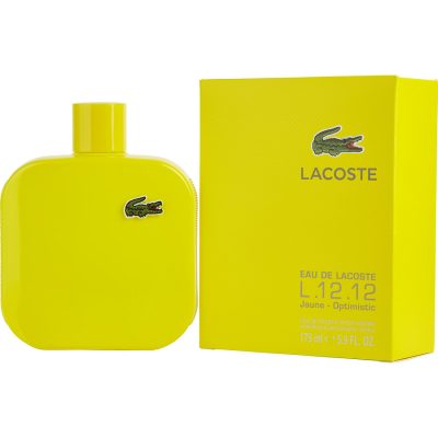 Optimistic Edt Spray 5.9 Oz - Lacoste Eau De Lacoste L.12.12 Jaune By Lacoste