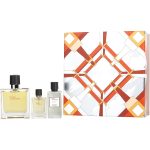 Parfum Spray 2.5 Oz & Aftershave Lotion 1.35 Oz & Parfum Spray 0.42 Oz Mini - Terre D'Hermes By Hermes
