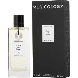 Parfum Spray 3.2 Oz - Musicology Cause I'M Happy By Musicology