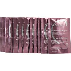 Replenish Hair Masque Box Of 12 (0.4 Oz Packets) - Malibu Hair Care By Malibu Hair Care