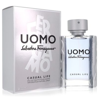 Salvatore Ferragamo Uomo Casual Life Cologne By Salvatore Ferragamo Eau De Toilette Spray