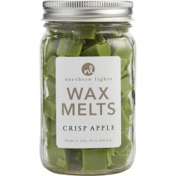 Simmering Fragrance Chips - 8 Oz Jar Containing 100 Melts - Crisp Apple Scented By