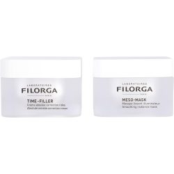 Smoothing & Glowing Effet Set: Meso-Mask 50Ml + Time-Filler 50Ml --2 X 50Ml/1.7Oz - Filorga By Filorga