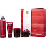 The Ritual Of Ayurveda Set: Foaming Shower Gel 6.7Oz + Body Scrub 4.2Oz + Body Cream 3.3Oz + Candle 5Oz --4Pcs - Rituals By Rituals