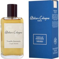 Vanille Insensee Cologne Absolue Pure Perfume 3.3 Oz With Removable Spray Pump - Atelier Cologne By Atelier Cologne