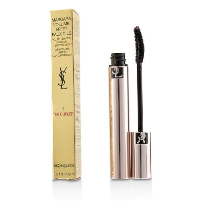 Volume Effet Faux Cils The Curler Mascara - # 01 Rebellious Black  --6.6Ml/0.22Oz - Yves Saint Laurent By Yves Saint Laurent