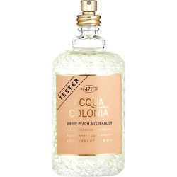 White Peach & Coriander Eau De Cologne Spray 5.7 Oz *Tester - 4711 Acqua Colonia By 4711