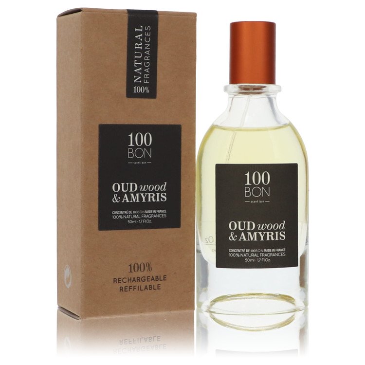 100 Bon Oud Wood & Amyris Cologne By 100 Bon Concentree De Parfum Spray (Unisex Refillable) 100 Bon Oud Wood & Amyris Cologne By 100 Bon Concentree De Parfum Spray (Unisex Refillable)