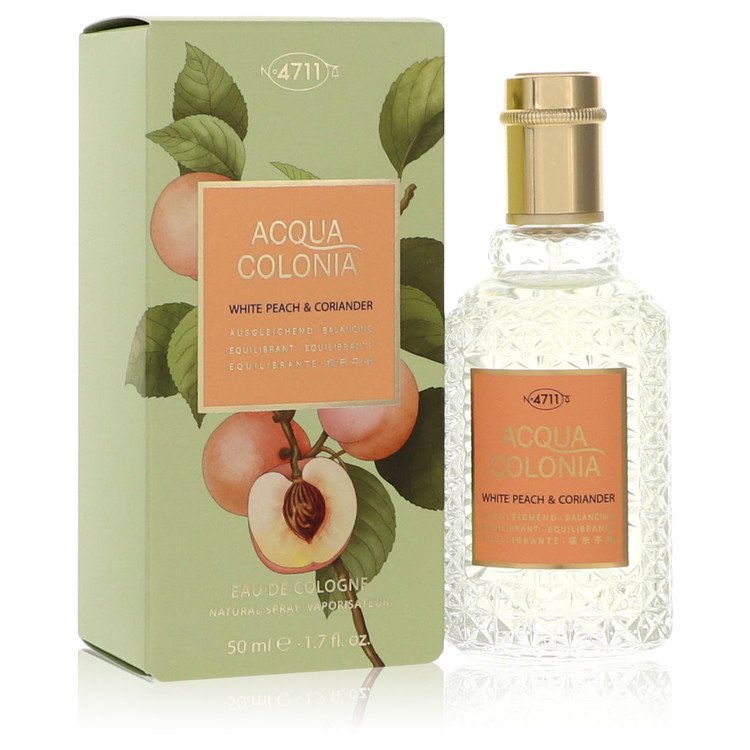 4711 Acqua Colonia White Peach & Coriander Perfume By 4711 Eau De Cologne Spray (Unisex) 4711 Acqua Colonia White Peach & Coriander Perfume By 4711 Eau De Cologne Spray (Unisex)