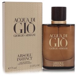 Acqua Di Gio Absolu Instinct Cologne By Giorgio Armani Eau De Parfum Spray
