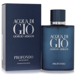 Acqua Di Gio Profondo Cologne By Giorgio Armani Eau De Parfum Spray