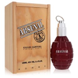Arsenal Dark Red Cologne By Gilles Cantuel Eau De Parfum Spray