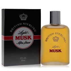British Sterling Light Musk Cologne By Dana After Shave