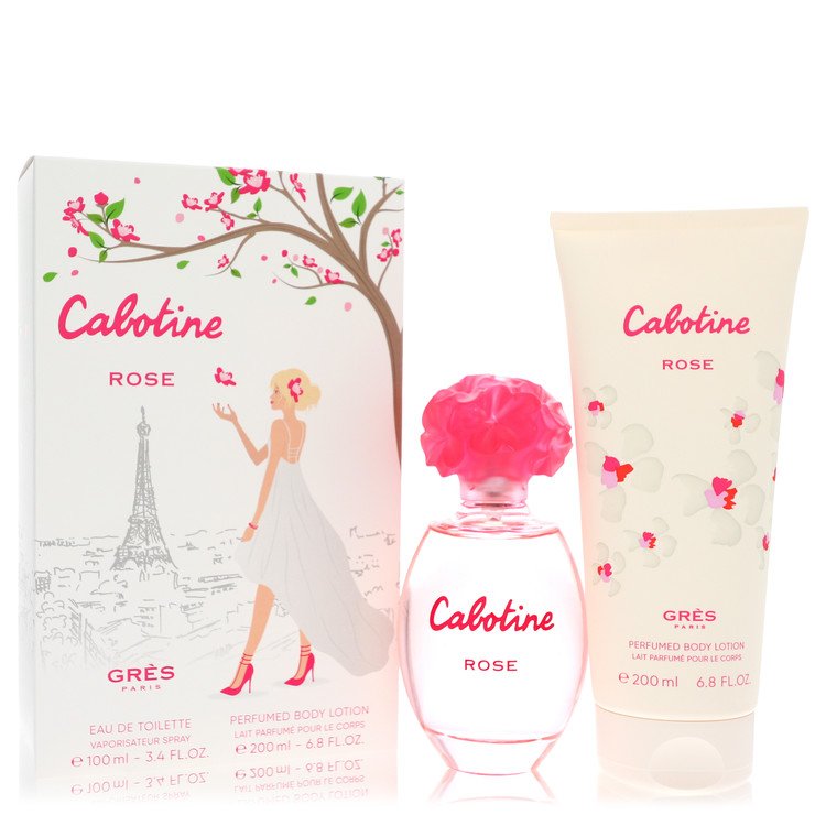 Cabotine Rose Perfume By Parfums Gres Gift Set Cabotine Rose Perfume By Parfums Gres Gift Set
