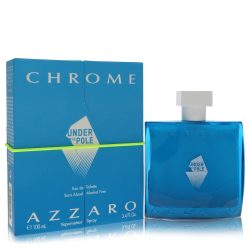 Chrome Under The Pole Cologne By Azzaro Eau De Toilette Spray (Alcohol Free)