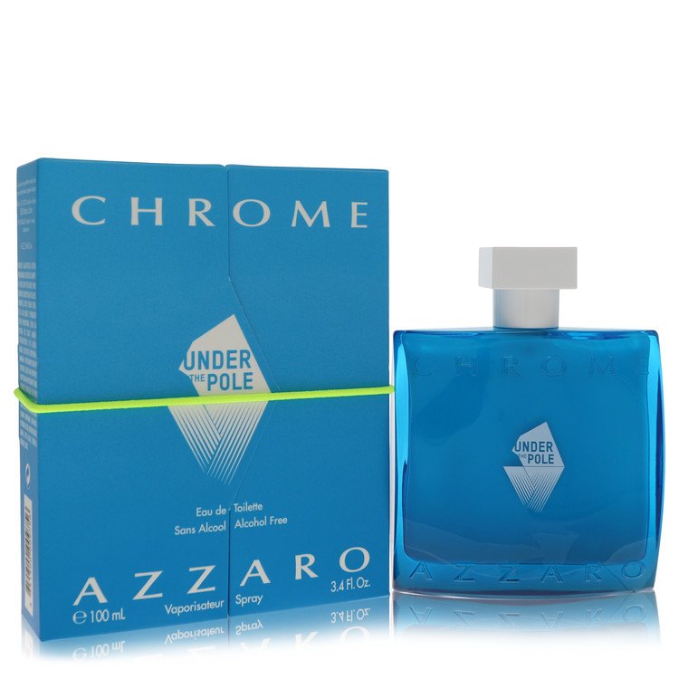 Chrome Under The Pole Cologne By Azzaro Eau De Toilette Spray (Alcohol Free) Chrome Under The Pole Cologne By Azzaro Eau De Toilette Spray (Alcohol Free)