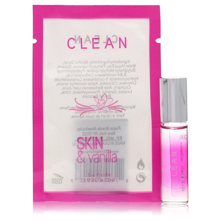 Clean Skin And Vanilla Perfume By Clean Mini Eau Frachie Clean Skin And Vanilla Perfume By Clean Mini Eau Frachie