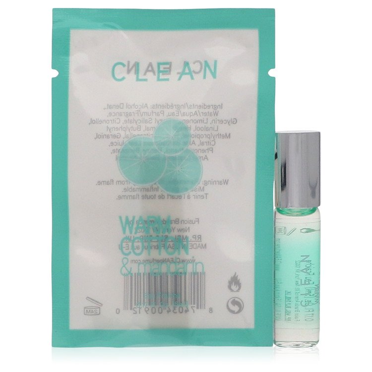 Clean Warm Cotton & Mandarine Perfume By Clean Mini Eau Fraichie Spray Clean Warm Cotton & Mandarine Perfume By Clean Mini Eau Fraichie Spray