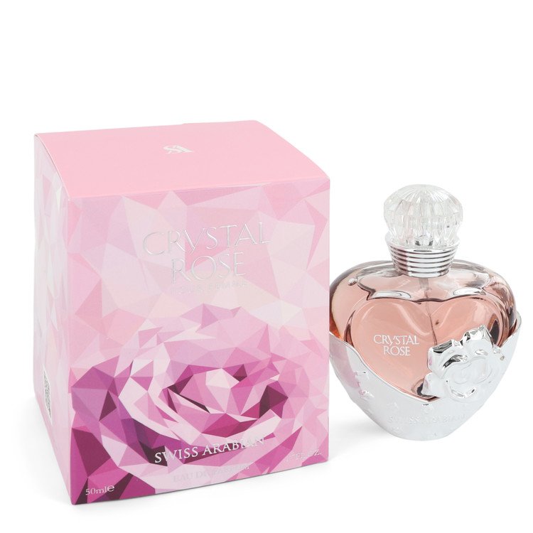 Crystal Rose Perfume By Swiss Arabian Eau De Parfum Spray Crystal Rose Perfume By Swiss Arabian Eau De Parfum Spray