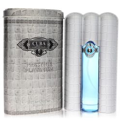 Cuba Prestige Platinum Cologne By Fragluxe Eau De Toilette Spray