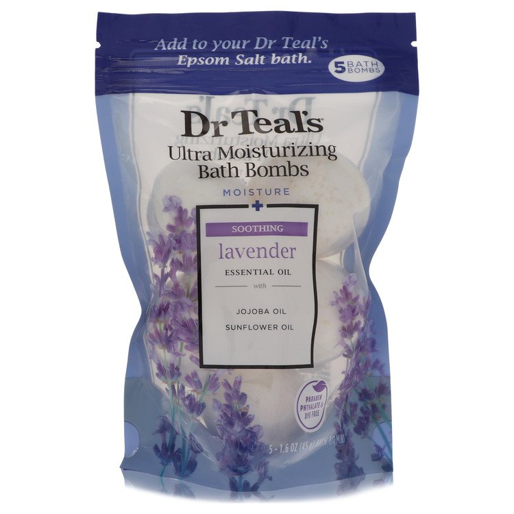 Dr Teal's Ultra Moisturizing Bath Bombs Cologne By Dr Teal's Five (5) 1.6 oz Moisture Soothing Bath Bombs with Lavender Dr Teal's Ultra Moisturizing Bath Bombs Cologne By Dr Teal's Five (5) 1.6 oz Moisture Soothing Bath Bombs with Lavender