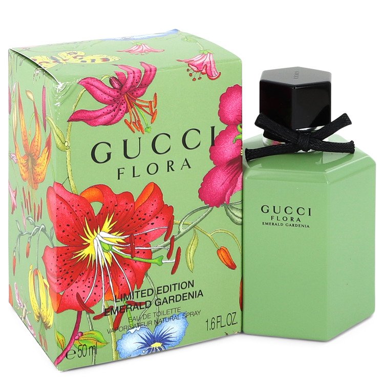 Flora Emerald Gardenia Perfume By Gucci Eau De Toilette Spray (Limited Edition Packaging) Flora Emerald Gardenia Perfume By Gucci Eau De Toilette Spray (Limited Edition Packaging)
