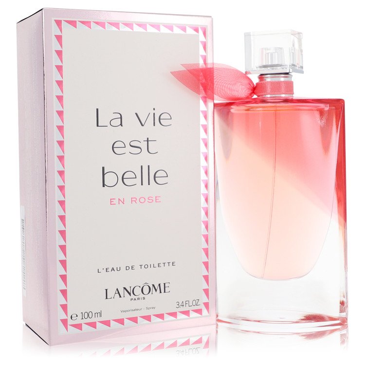 La Vie Est Belle En Rose Perfume By Lancome L'eau De Toilette Spray La Vie Est Belle En Rose Perfume By Lancome L'eau De Toilette Spray