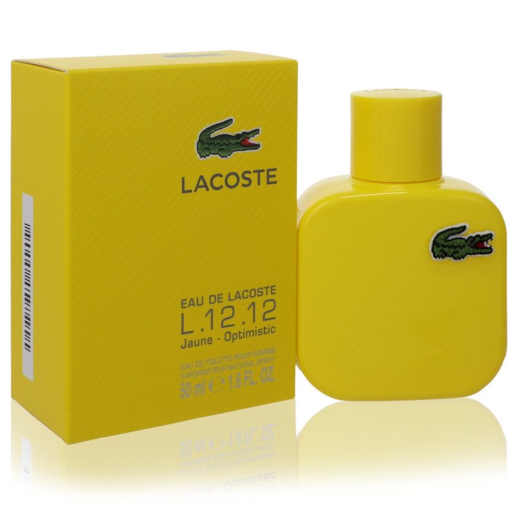 Lacoste Eau De Lacoste L.12.12 Jaune Cologne By Lacoste Eau De Toilette Spray Lacoste Eau De Lacoste L.12.12 Jaune Cologne By Lacoste Eau De Toilette Spray