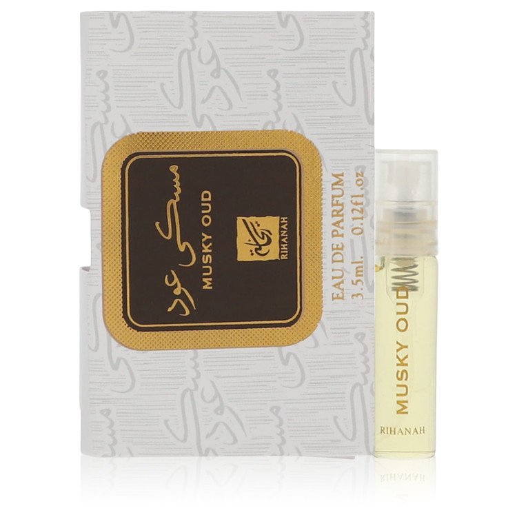 Musky Oud Cologne By Rihanah Vial (sample) Musky Oud Cologne By Rihanah Vial (sample)